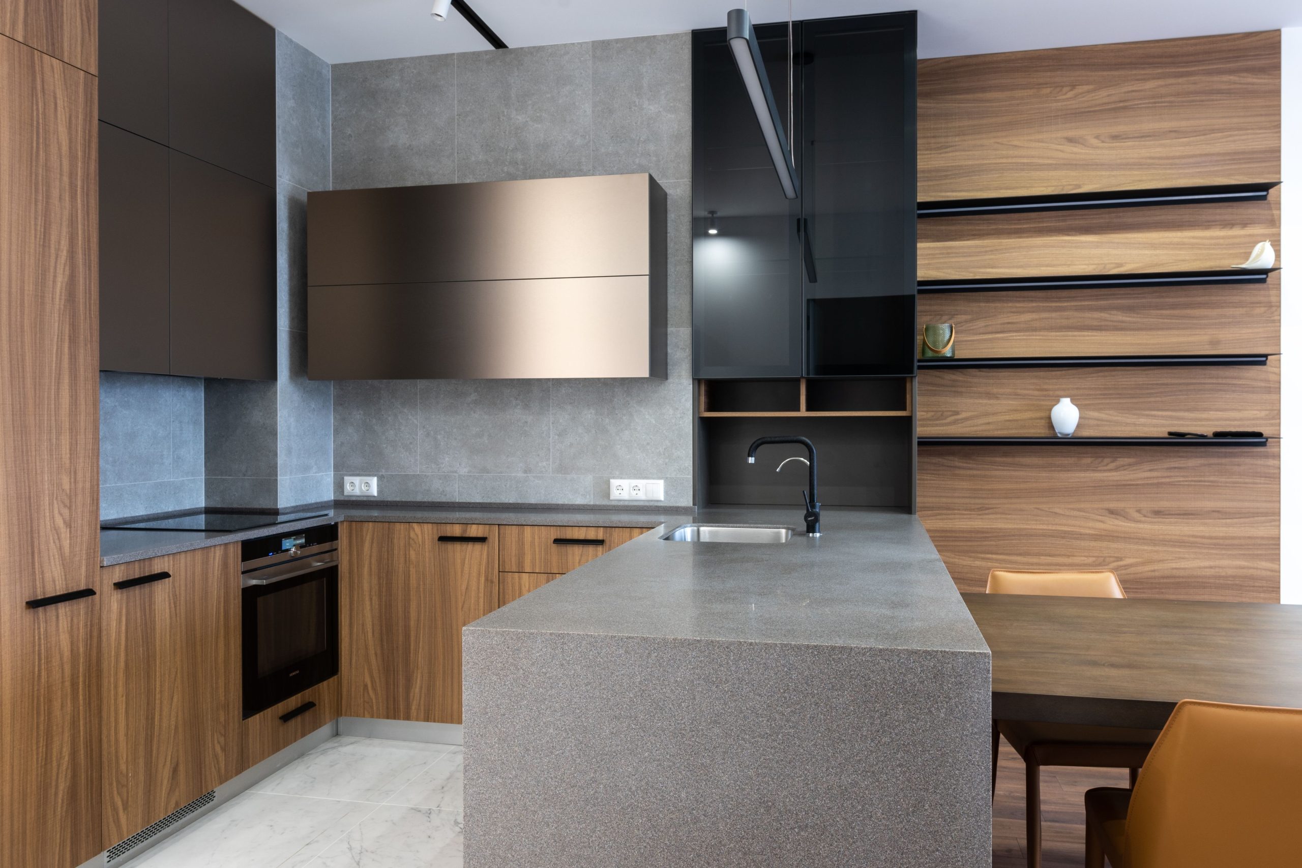 Custom Kitchen Cabinets carpentry in a Singapore home